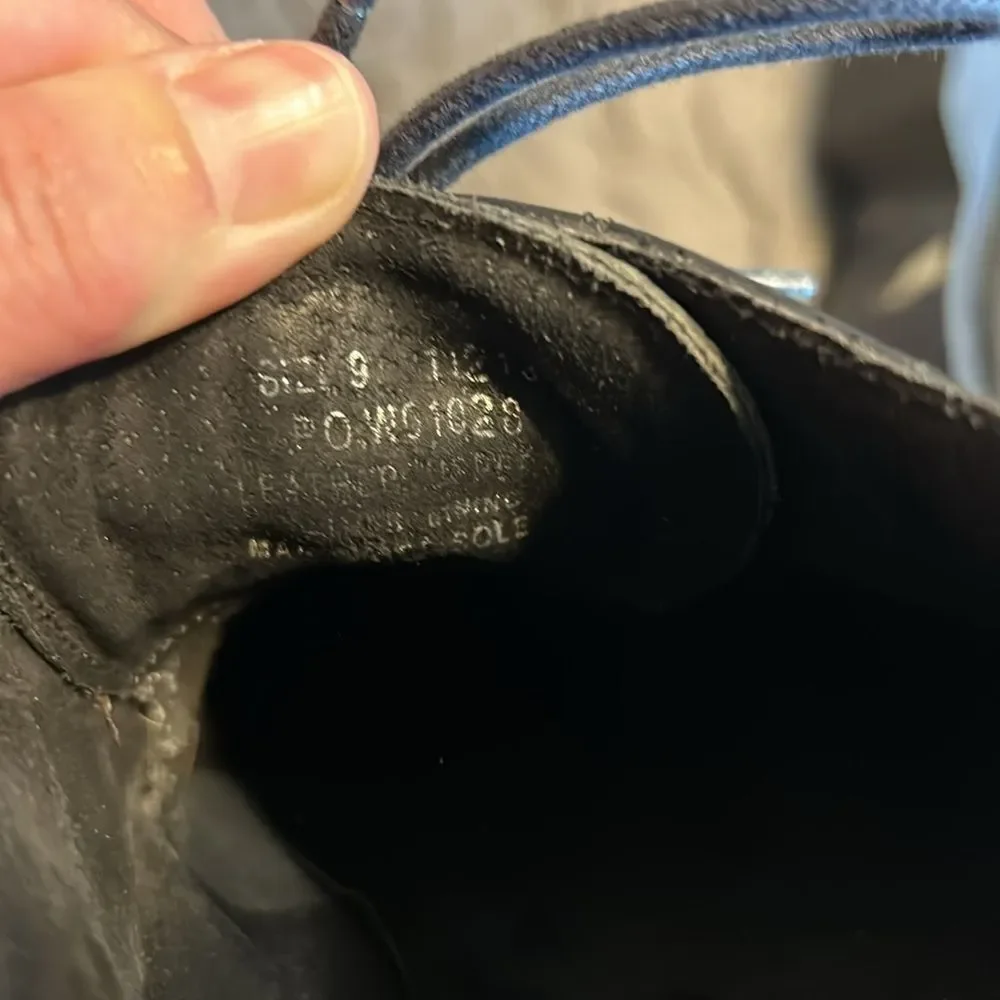 Kenneth Cole Reaction men’s black dress wedding Shoes size 9
